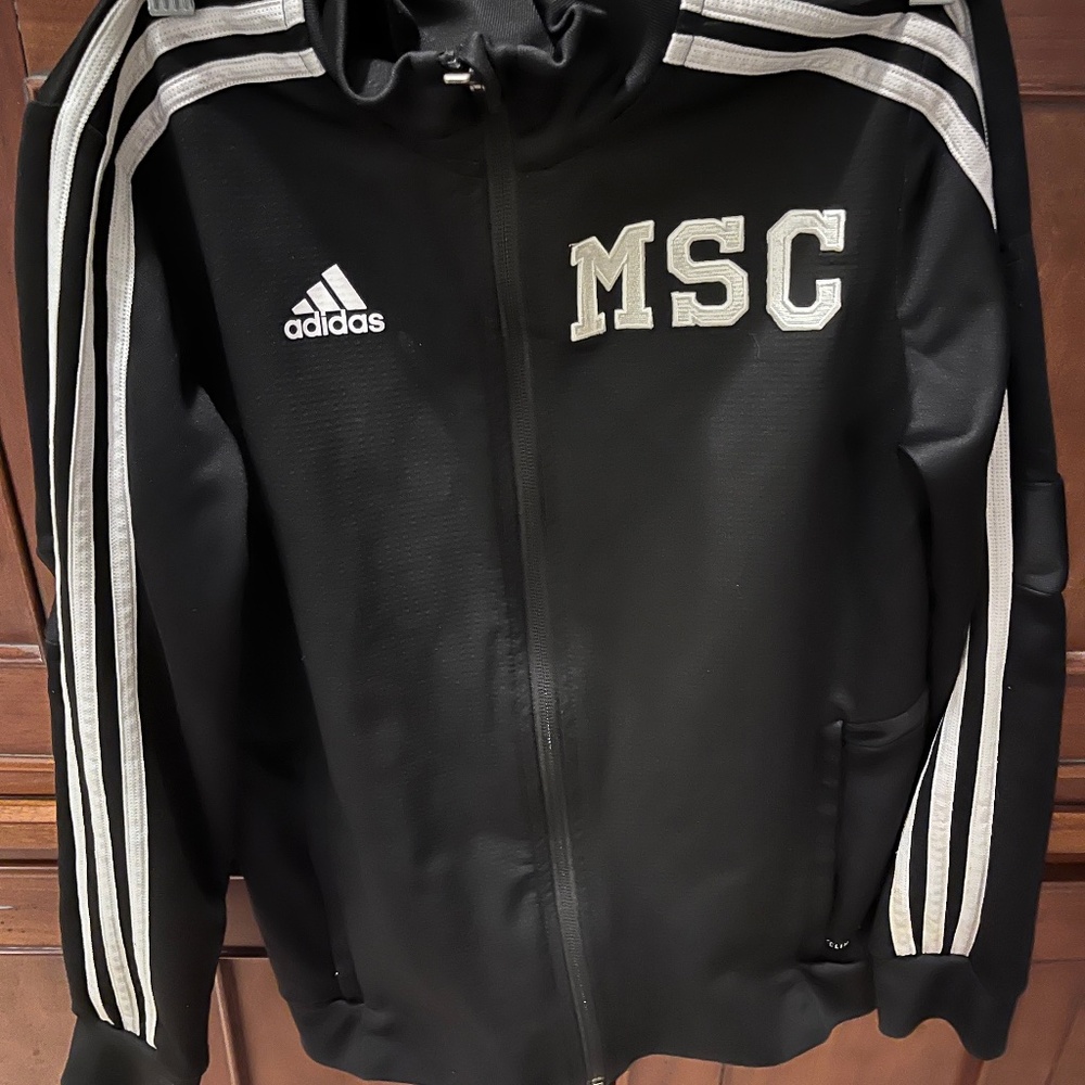 Boys Adidas full zip MSC jacket